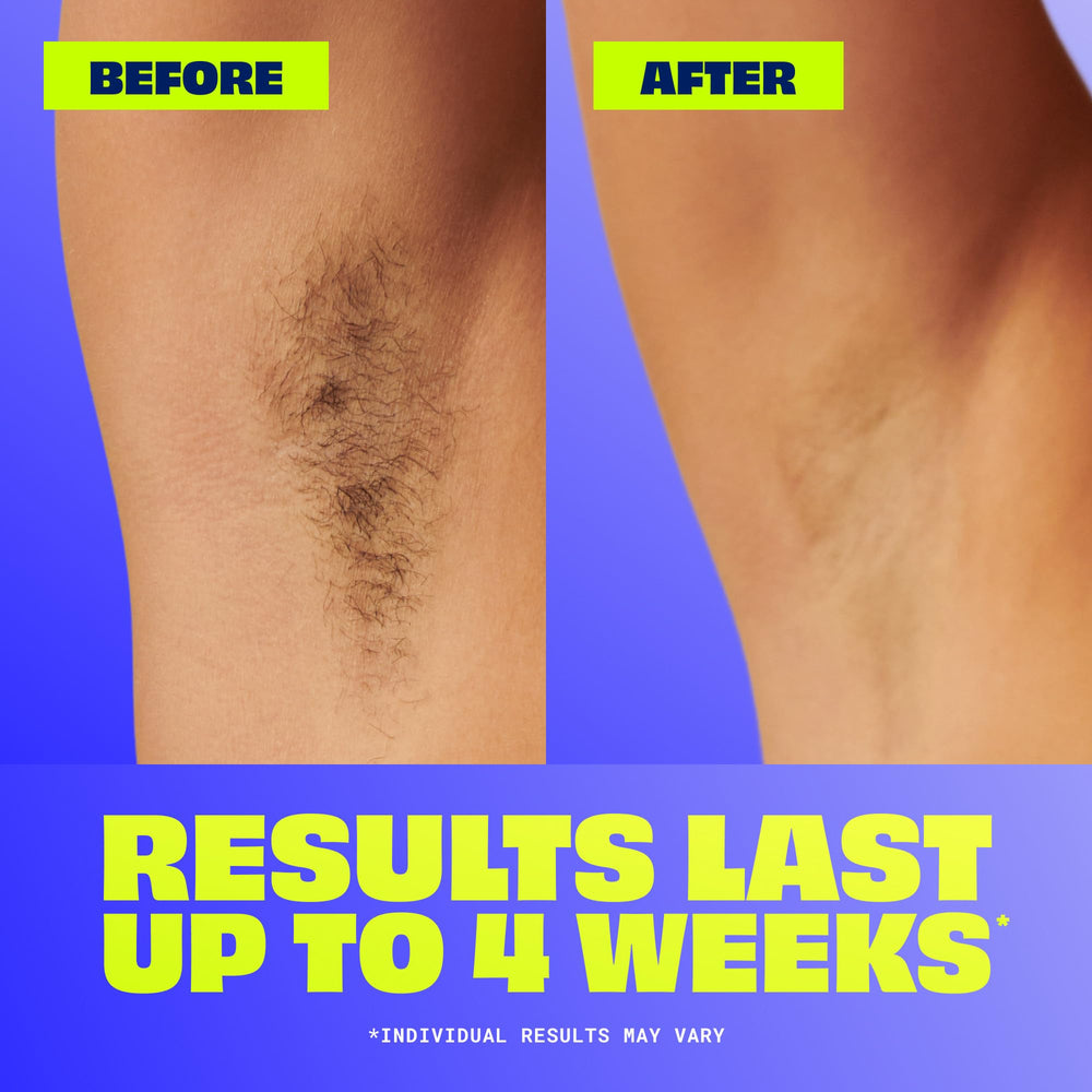 Dermatologist-tested Nair strips suitable for sensitive skin areas
