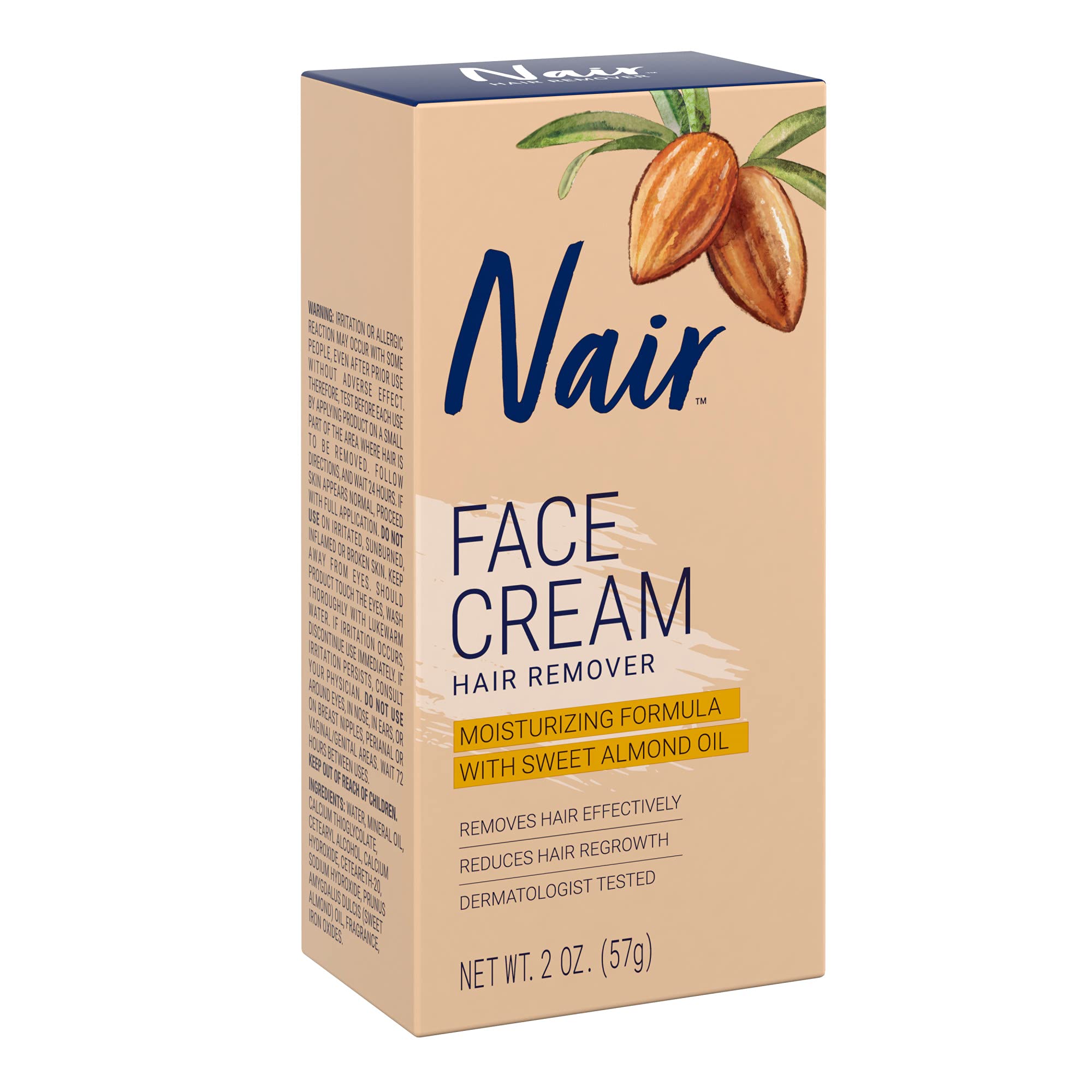 Nair after-use skin with soft glow and hydration.