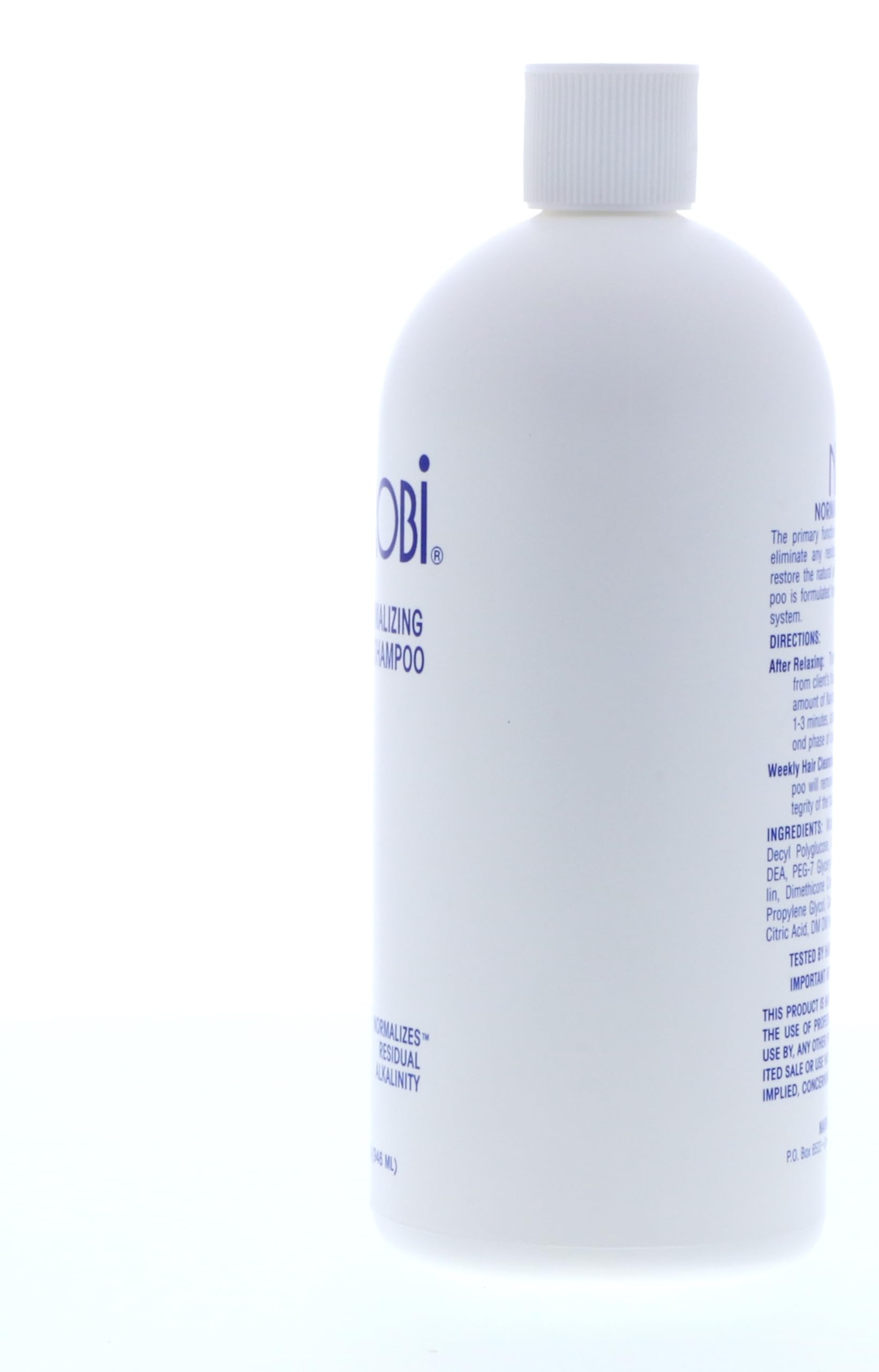 Nairobi Normalizing Shampoo pump dispenser for easy, mess-free use.