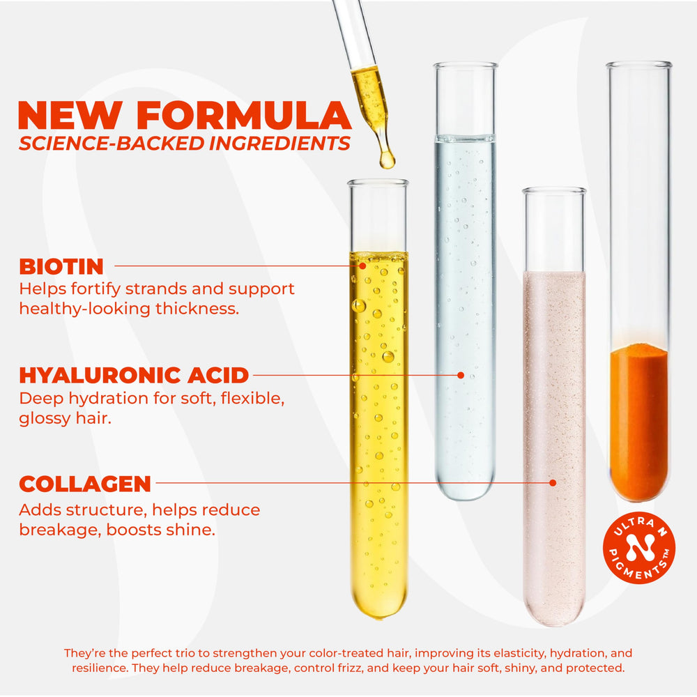 Hyaluronic acid, biotin and collagen benefits in Naissant mask