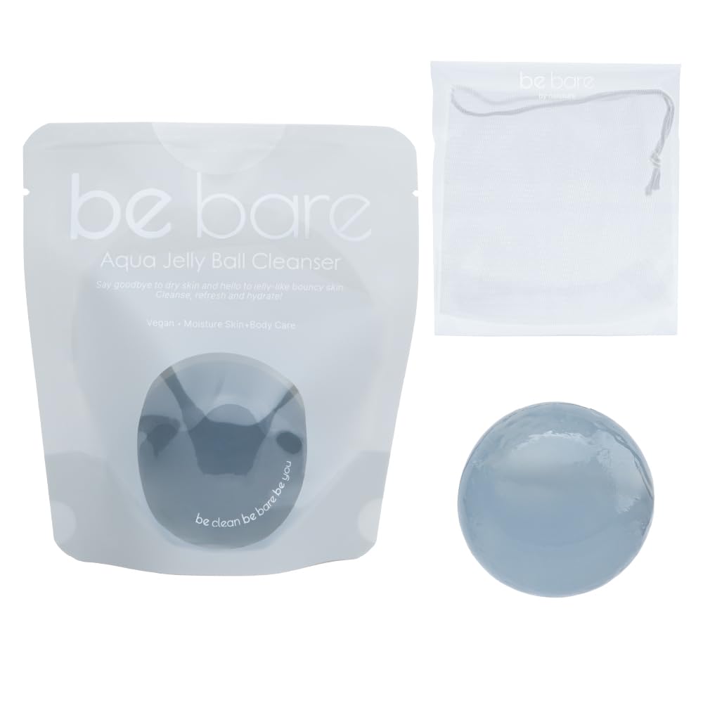 Gift-ready Naisture Be Bare cleanser scene in a minimalist setting.
