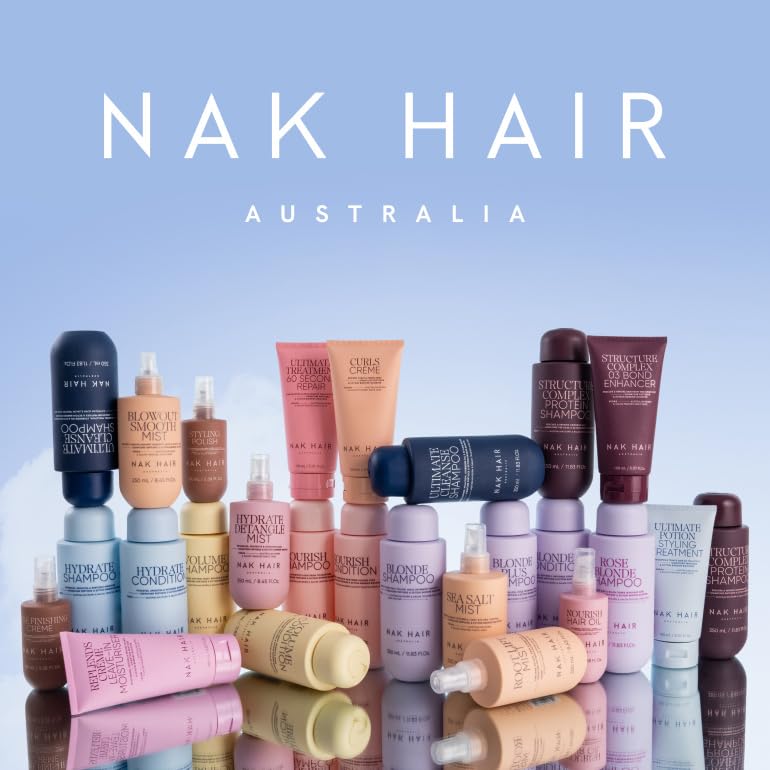 NAK Signature Hydrate Condition coconut oil close-up illustrating nourishing ingredients