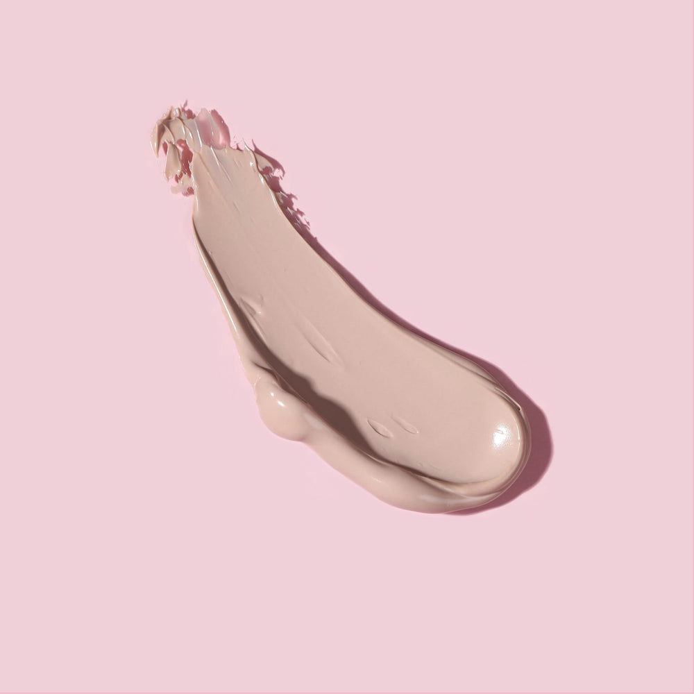 Naked Sundays Brush-use demo shows seamless blending with SPF brush for flawless finish