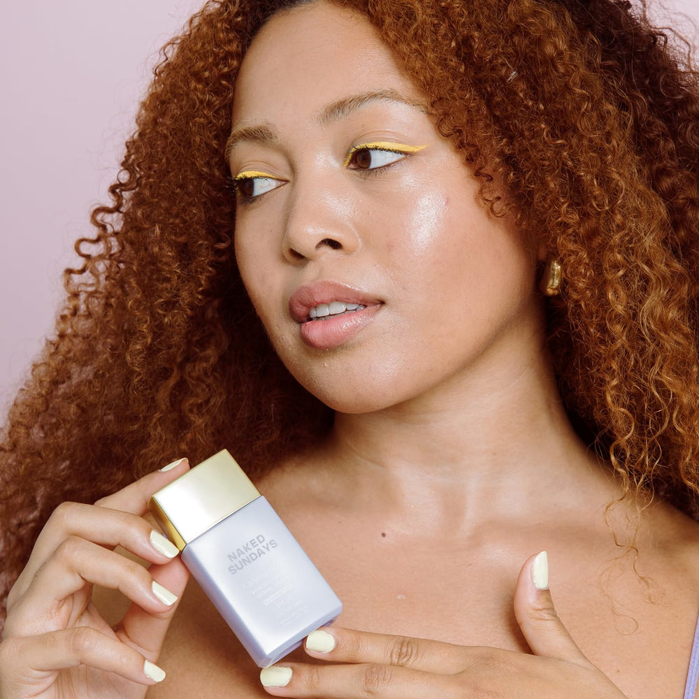 CabanaGlow tinted serum on skin delivering natural glow