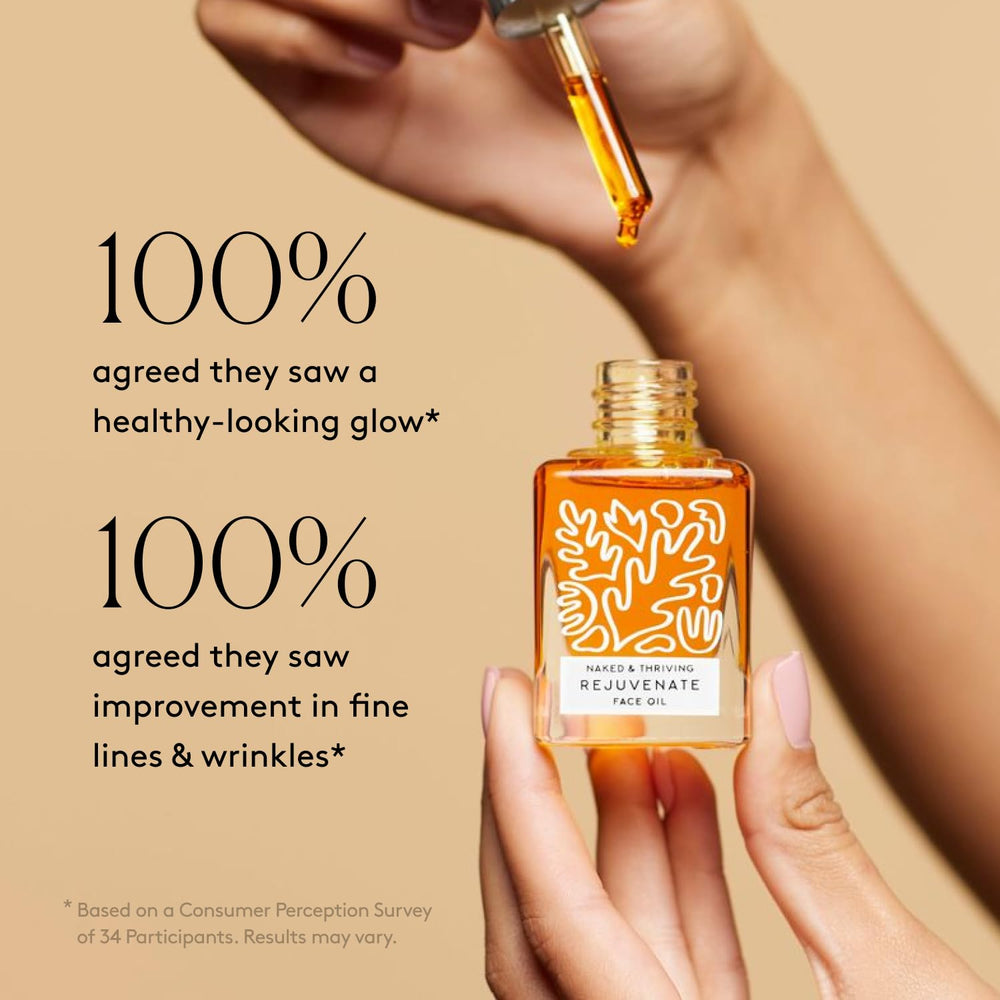 Argan oil and sea buckthorn imagery highlight nourishment for the complexion