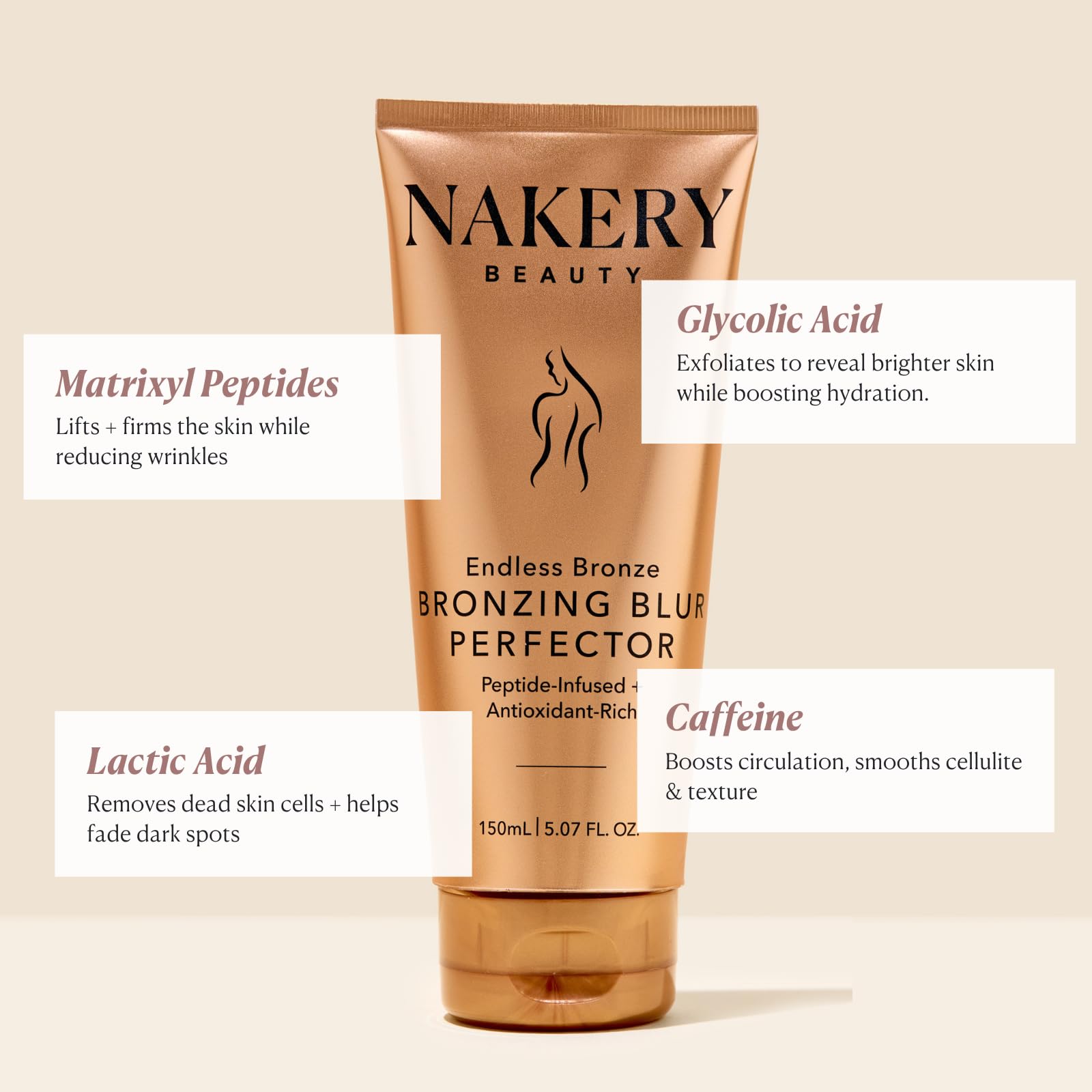 Application on the arm reveals even coverage with subtle shimmer