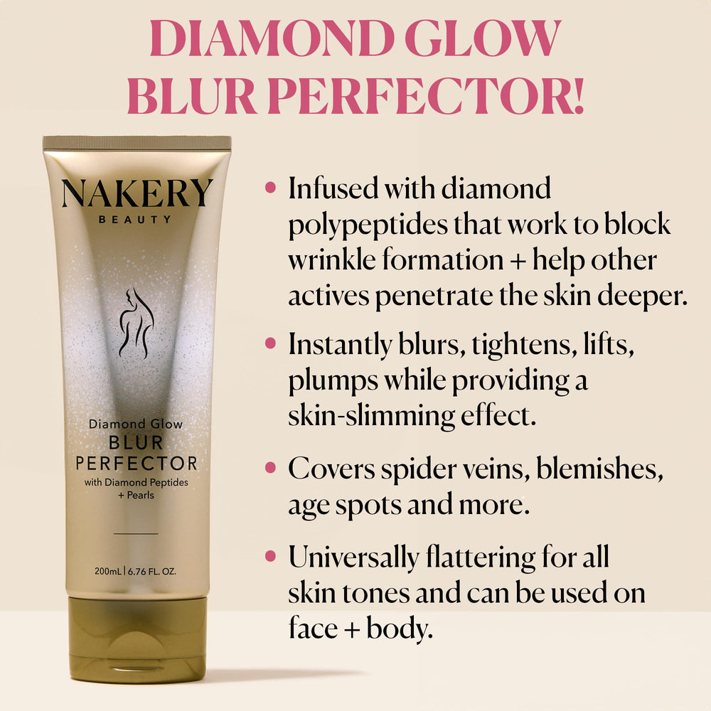 Nakery illuminating body glow lotion highlights radiance and hydration