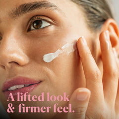Luxurious Lift-Tox cream swirl showing rich hydration for the skin.