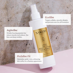 Body area like belly treated with Nakery Lift-Tox SkinFirm for toned appearance