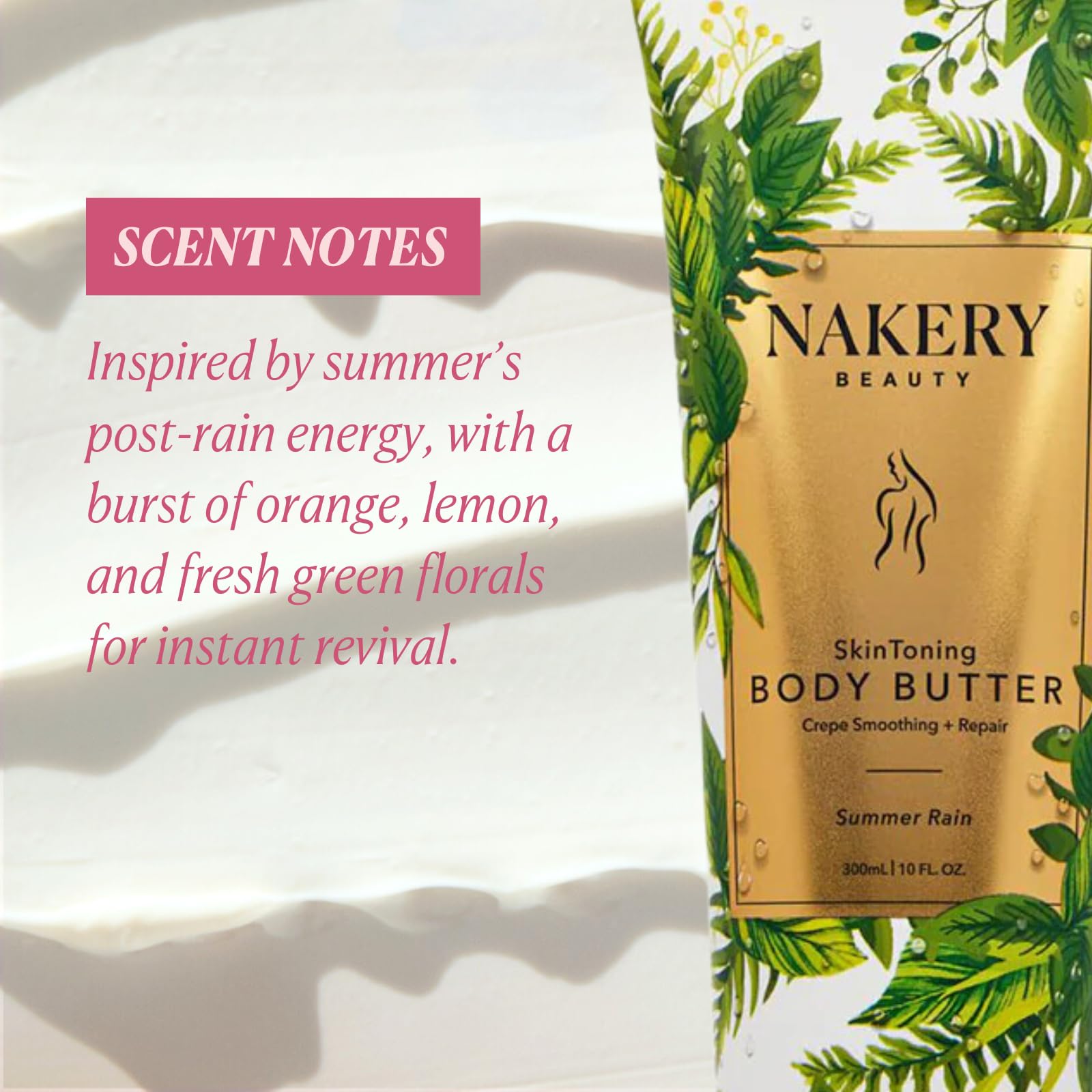 Nakery Peptide Firming Lotion targets fine lines for smoother skin texture