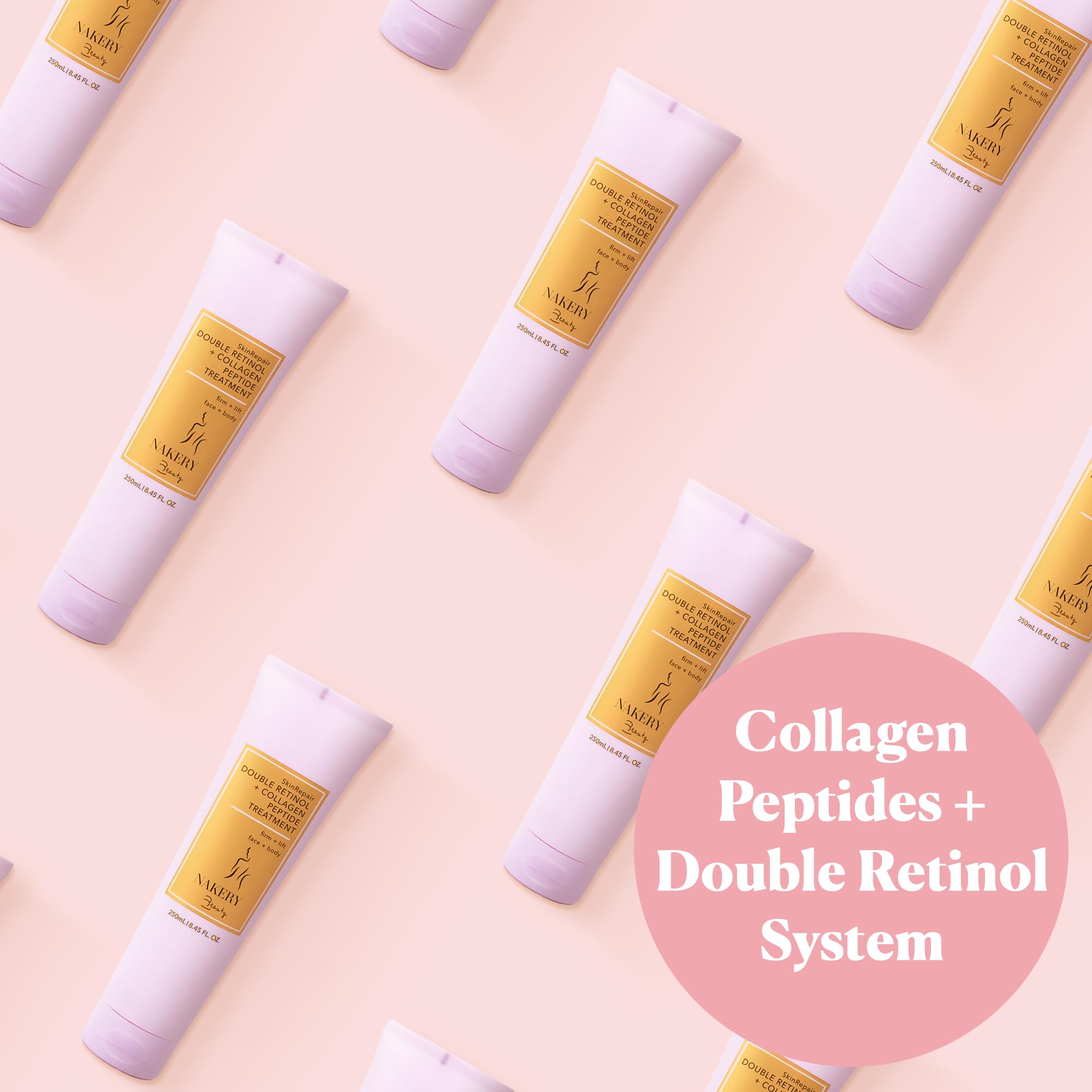Nakery Retinol Cream for day and night routine in a setting.