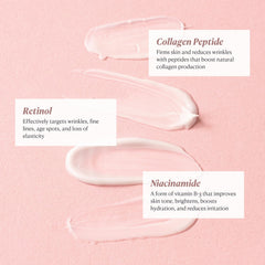 Nakery Retinol Cream dispensing pump for easy, precise application.