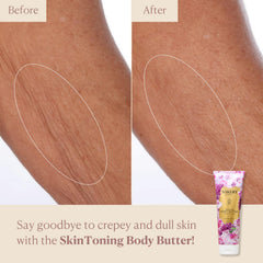 Nakery Skin Toning Butter Enchanted Lilac packaging highlighting premium design