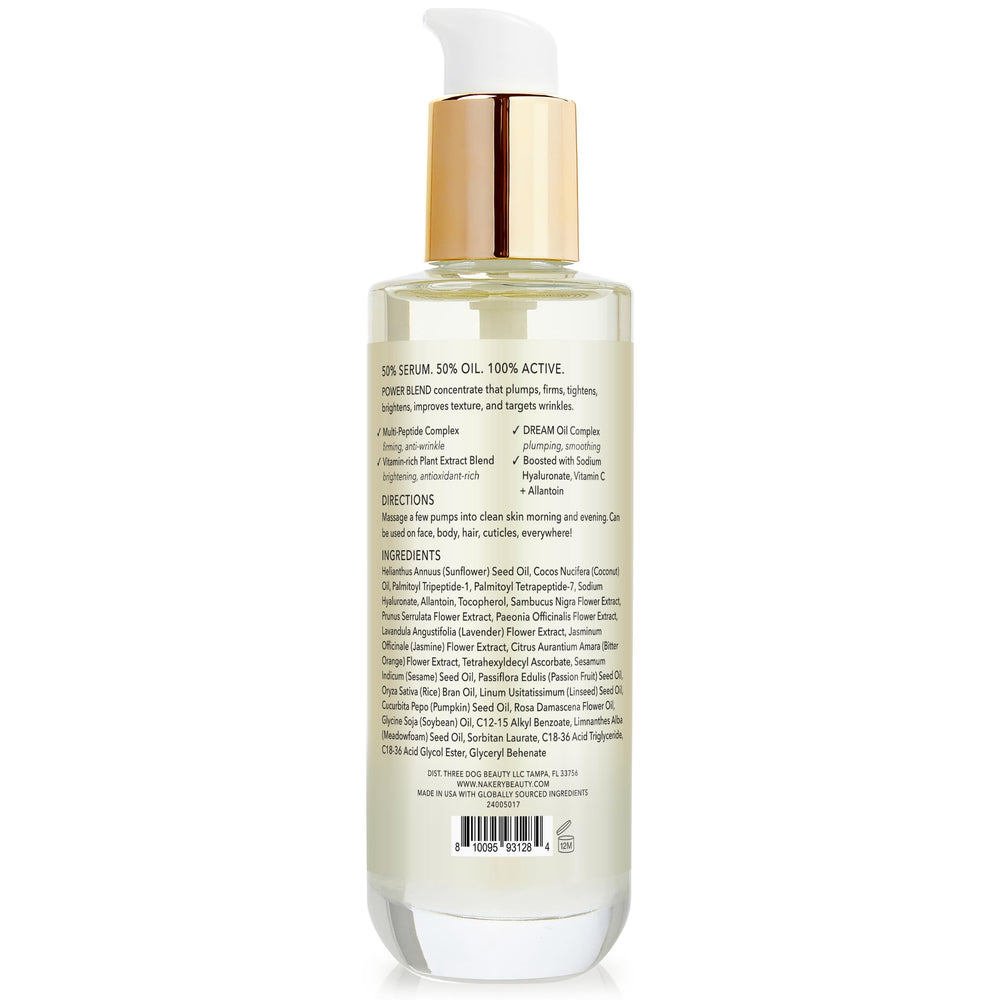 Nakery SkinInfusion packaging no spill design emphasizes clean beauty.