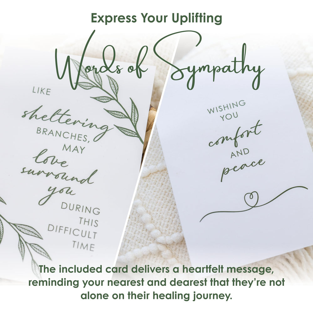 Nalix sympathy gift basket packaging designed for gifting ease
