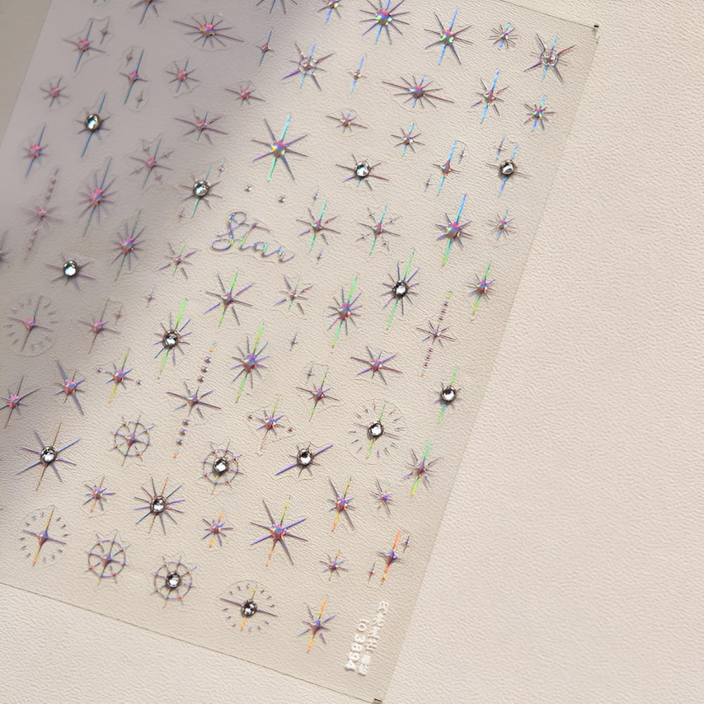 Namrec embossed star patterns for easy nail art at home