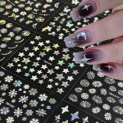 Namrec Aurora 3D aurora decals for natural and artificial nails.