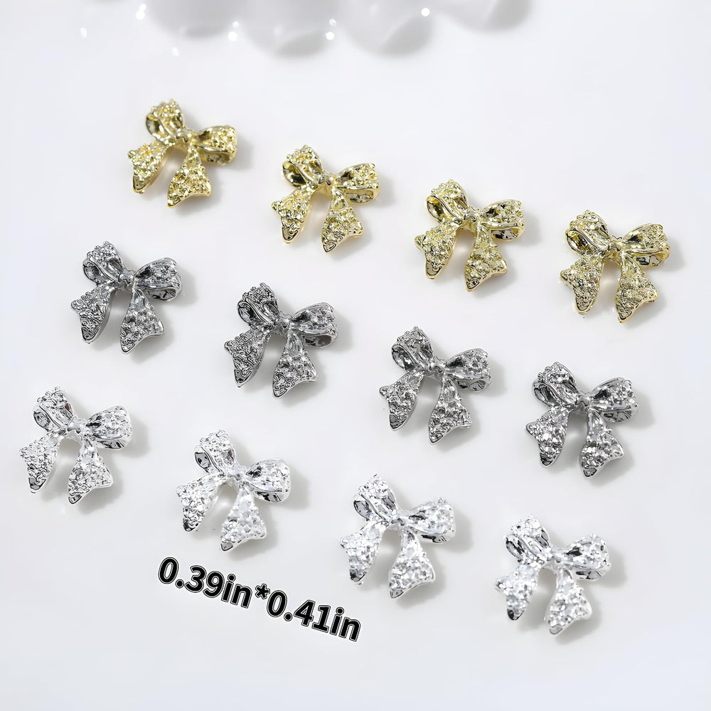 Namrec easy-to-apply bow nail charms for DIY nails