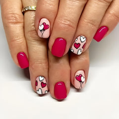 Namrec short square nails for quick, comfortable glue-on wear