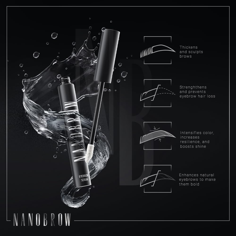 NANOBROW brow close-up highlighting healthy shine and natural tint