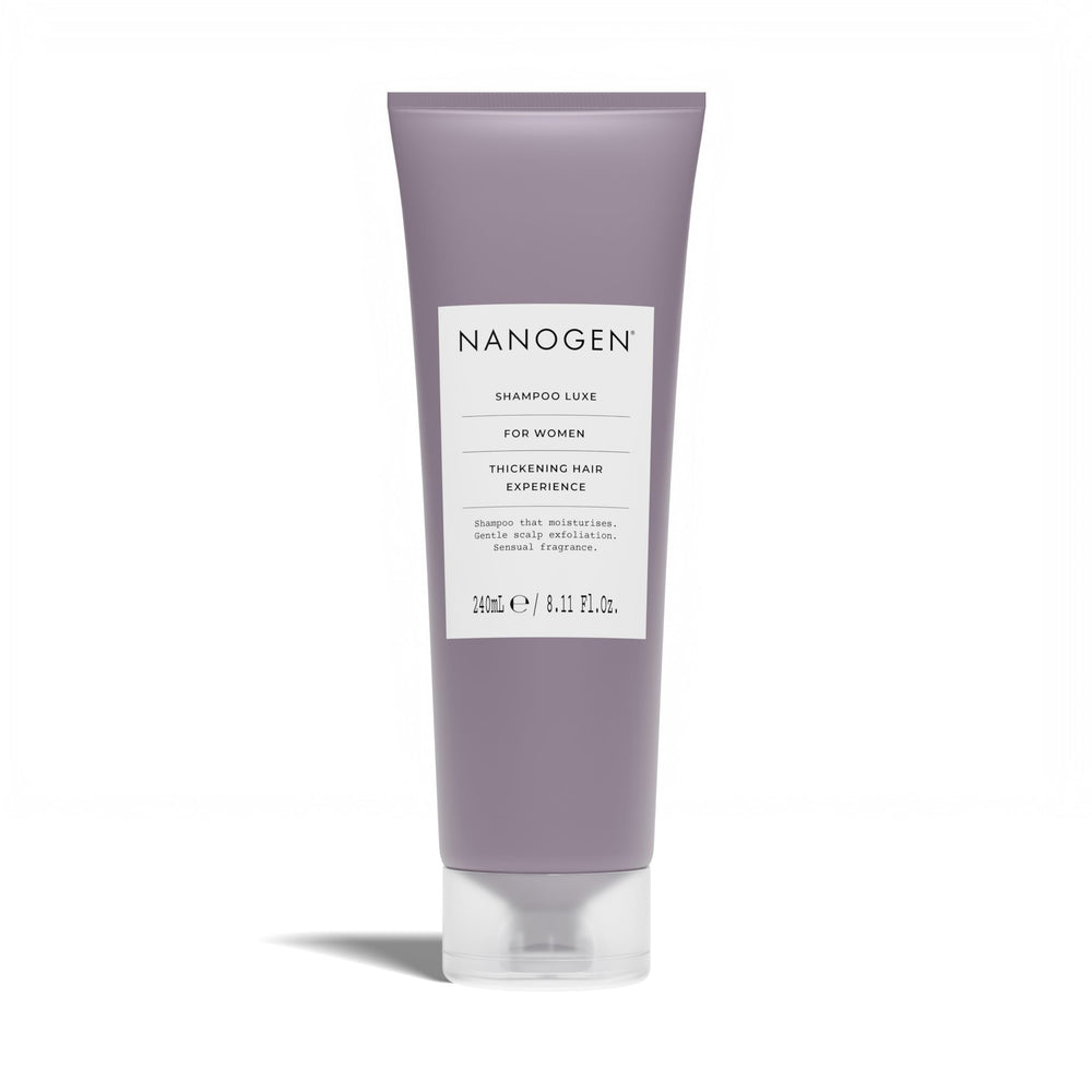 Nanogen 7-in-1 shampoo lather close-up adds fullness