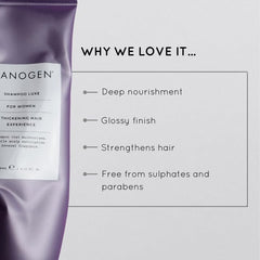Nanogen scalp care application steps demonstrate easy routine