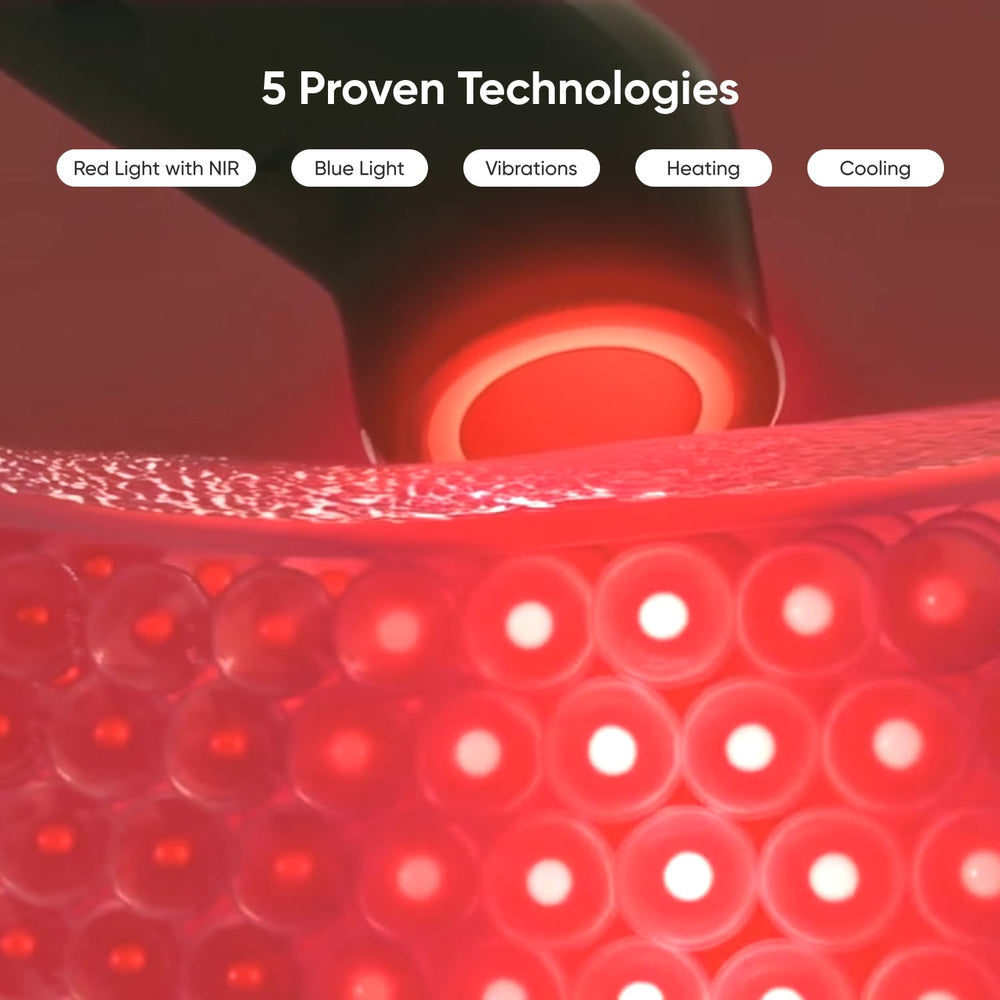 Nanoleaf wand cooling mode reduces puffiness and locks in skincare benefits.