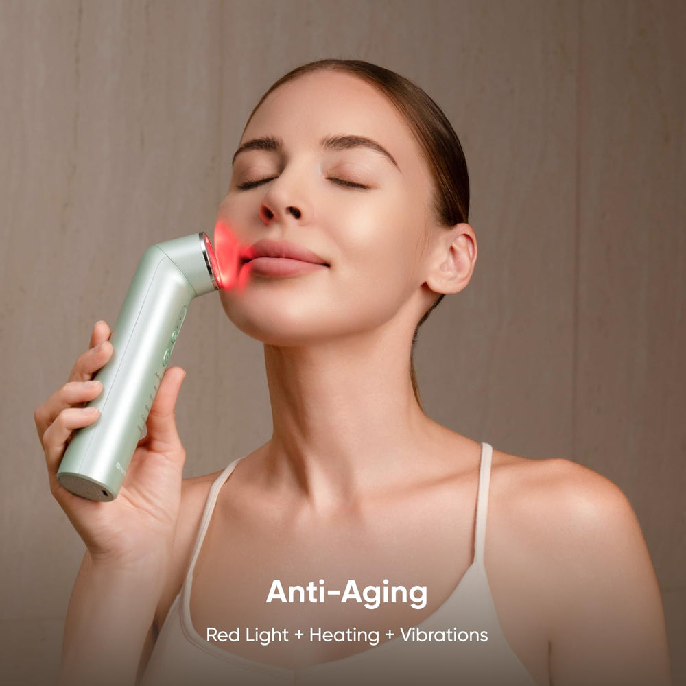 Nanoleaf wand heat therapy enhances product absorption and comforting warmth.