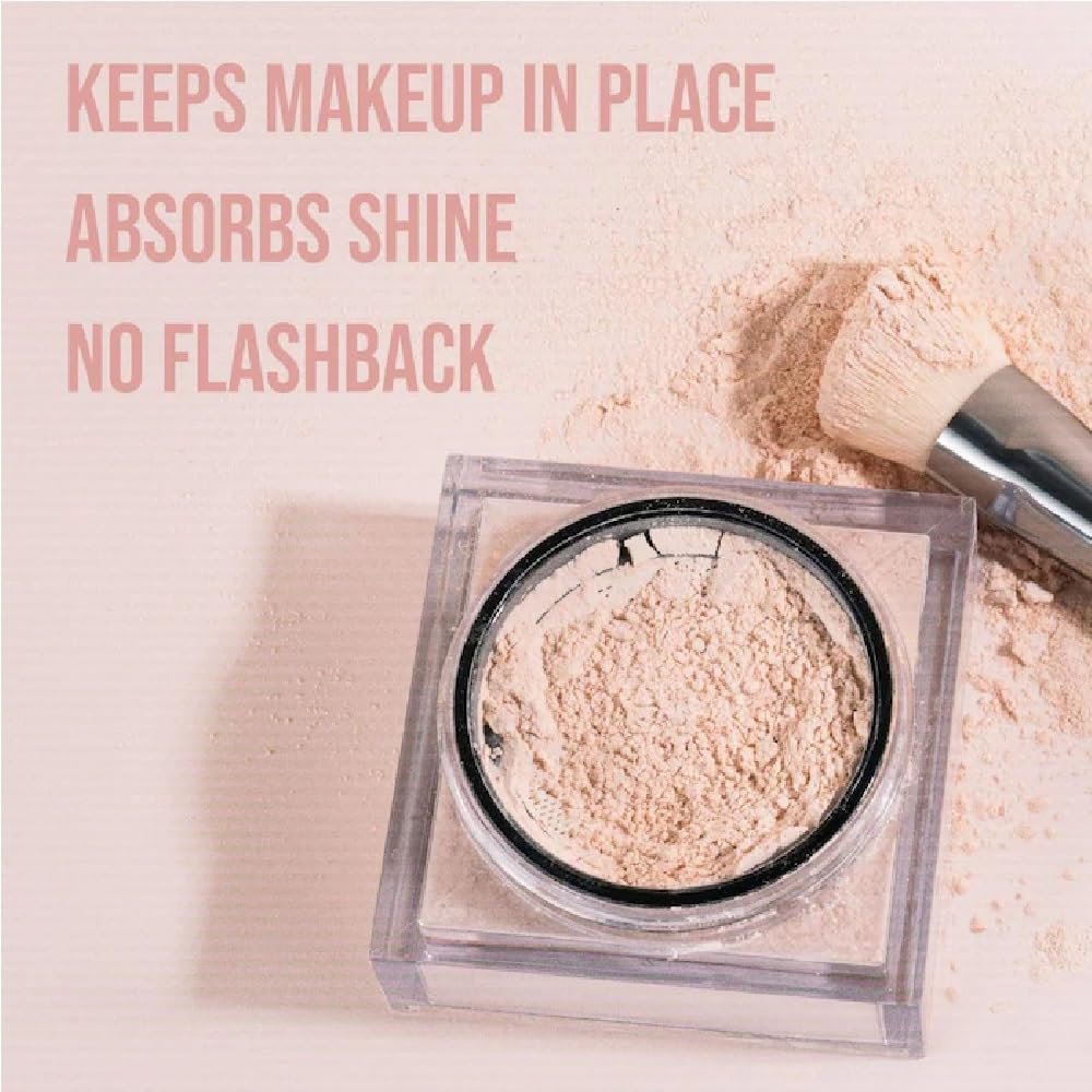 NAPH E Bake powder translucent veil blends seamlessly for a natural look.