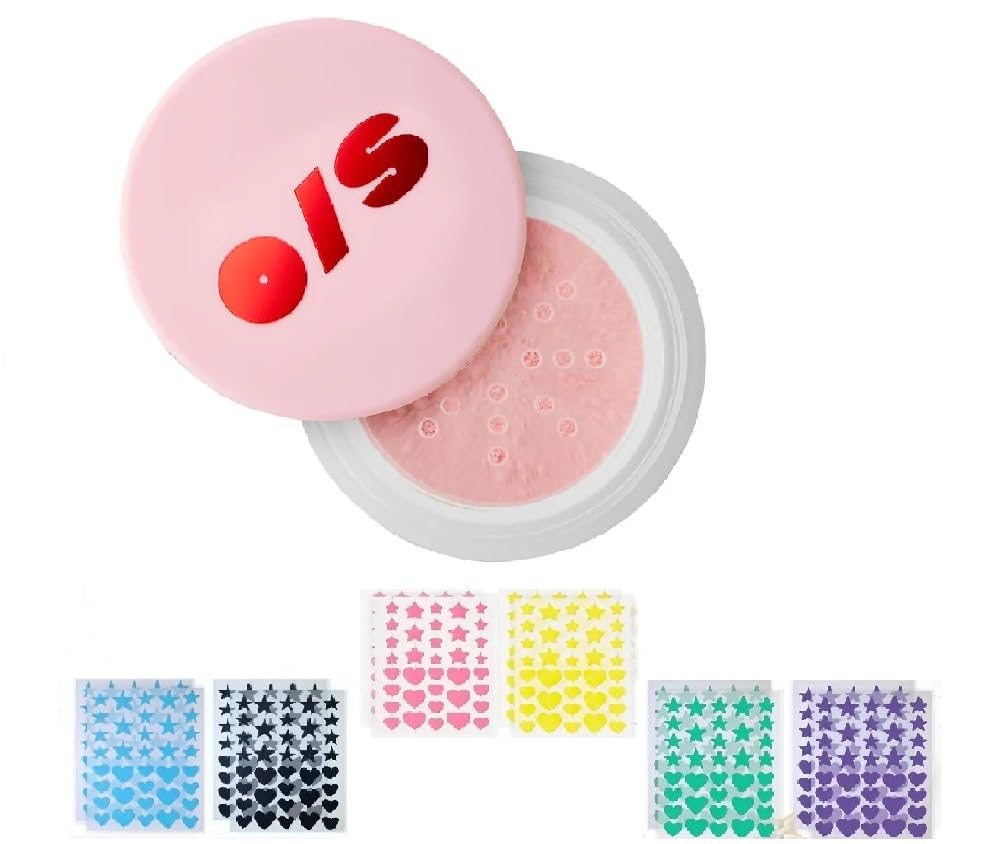 NAPH ONE/SIZE Patrick Starrr Ultra Pink setting powder compact for a flawless airbrushed finish.