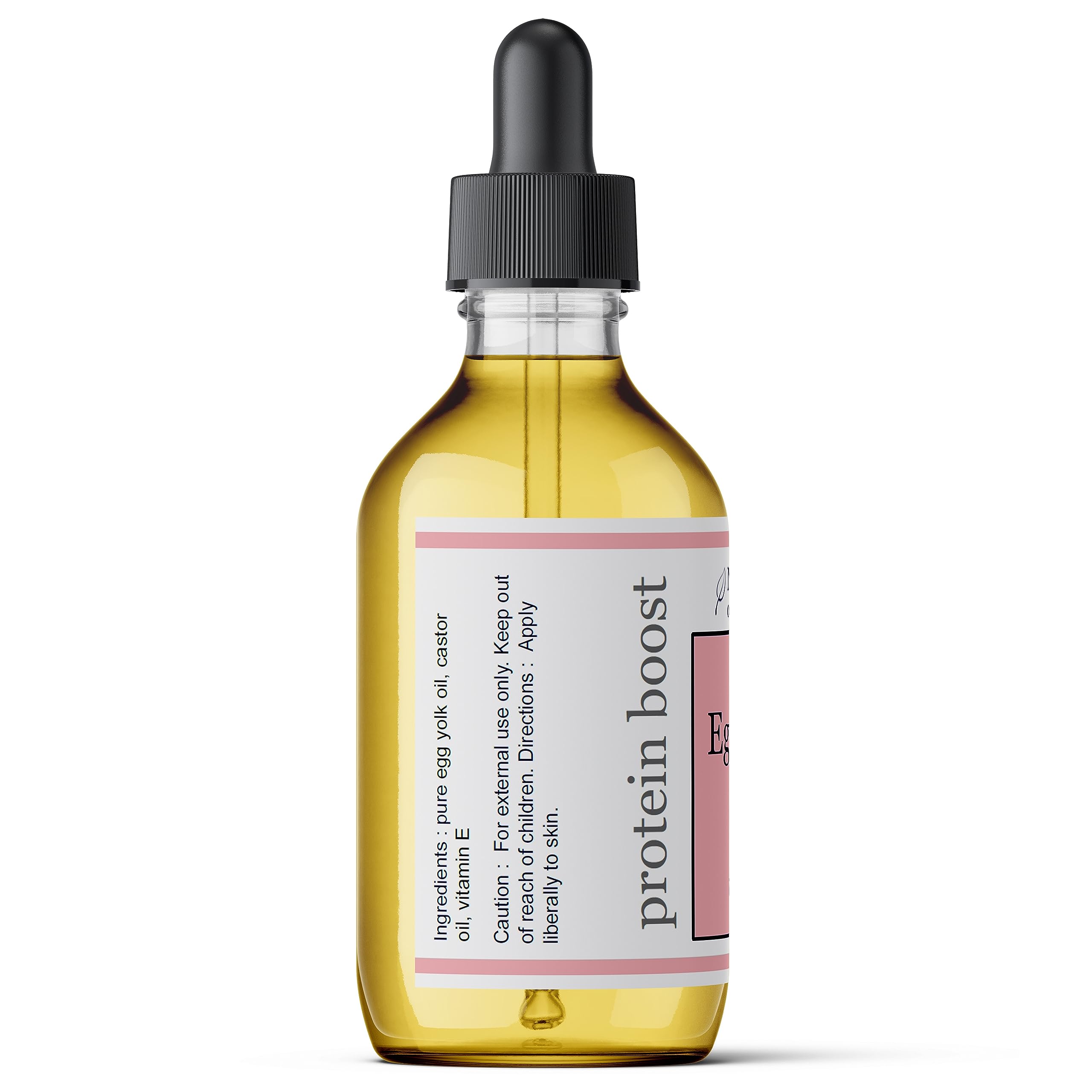 Naples Cosmeceuticals Egg Yolk Oil finish adds shine and healthy look.