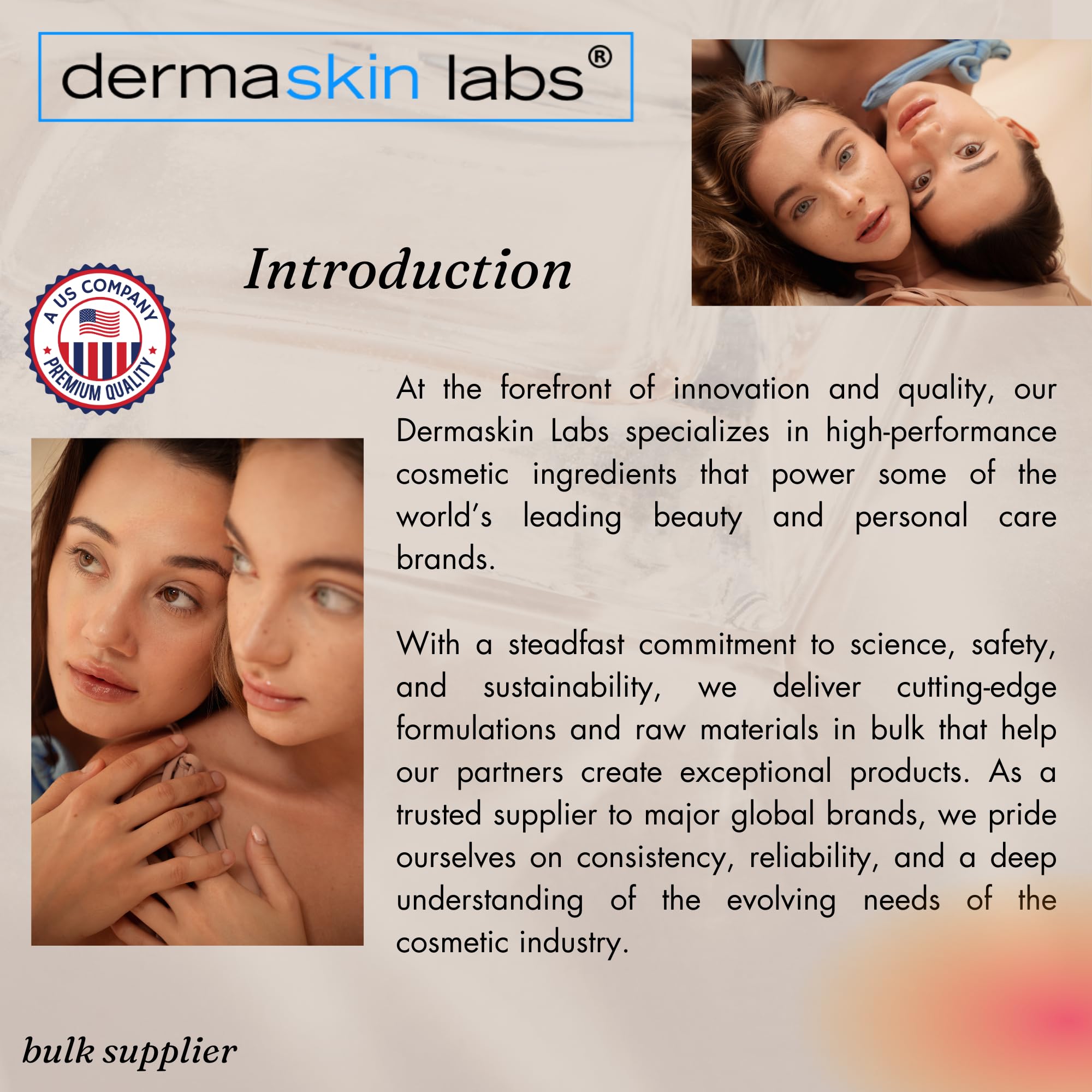 Naples Cosmeceuticals hydrolyzed silk amino acid powder texture closeup for dispersion