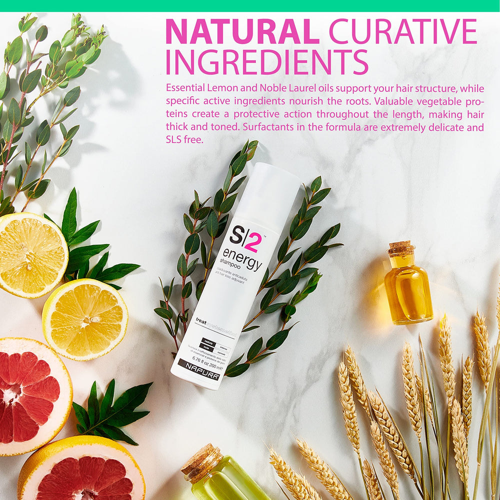 NAPURA S2 packaging emphasizes environment-friendly care and premium Italian formulation