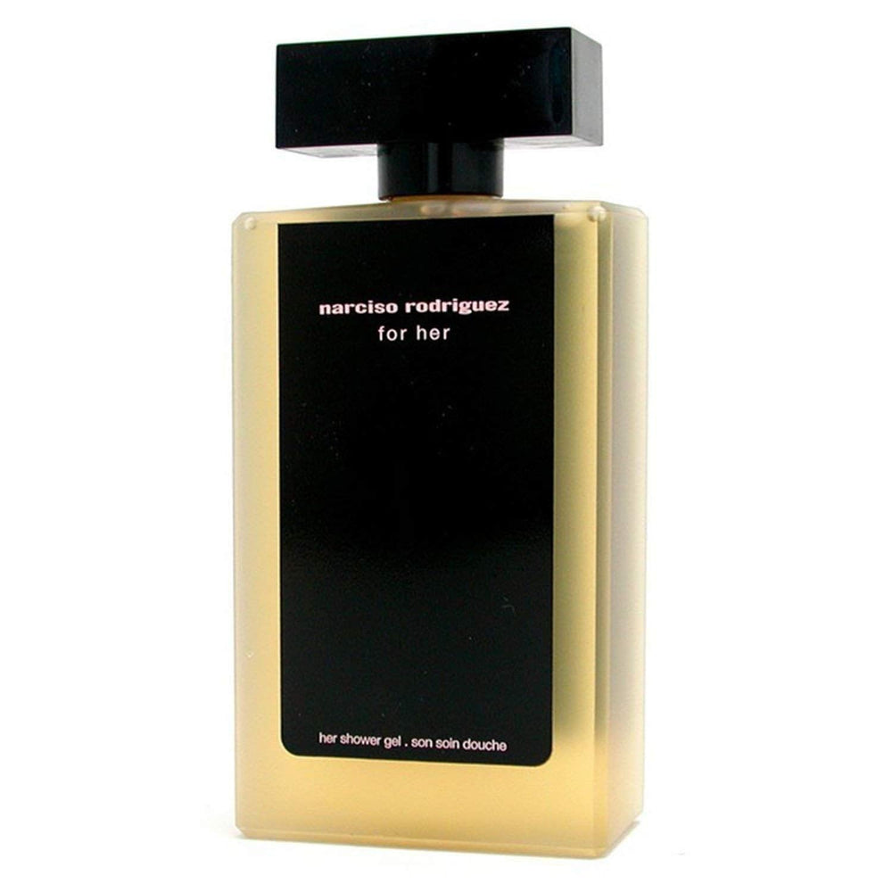 Narciso Rodriguez For Her shower gel lather delivers velvety skin after shower