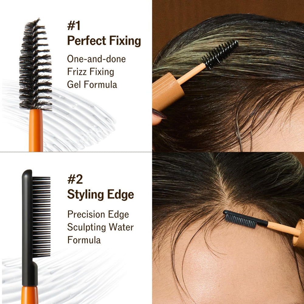 NARKA Hard Fix Hair Mascara tight edges without buildup or greasiness.