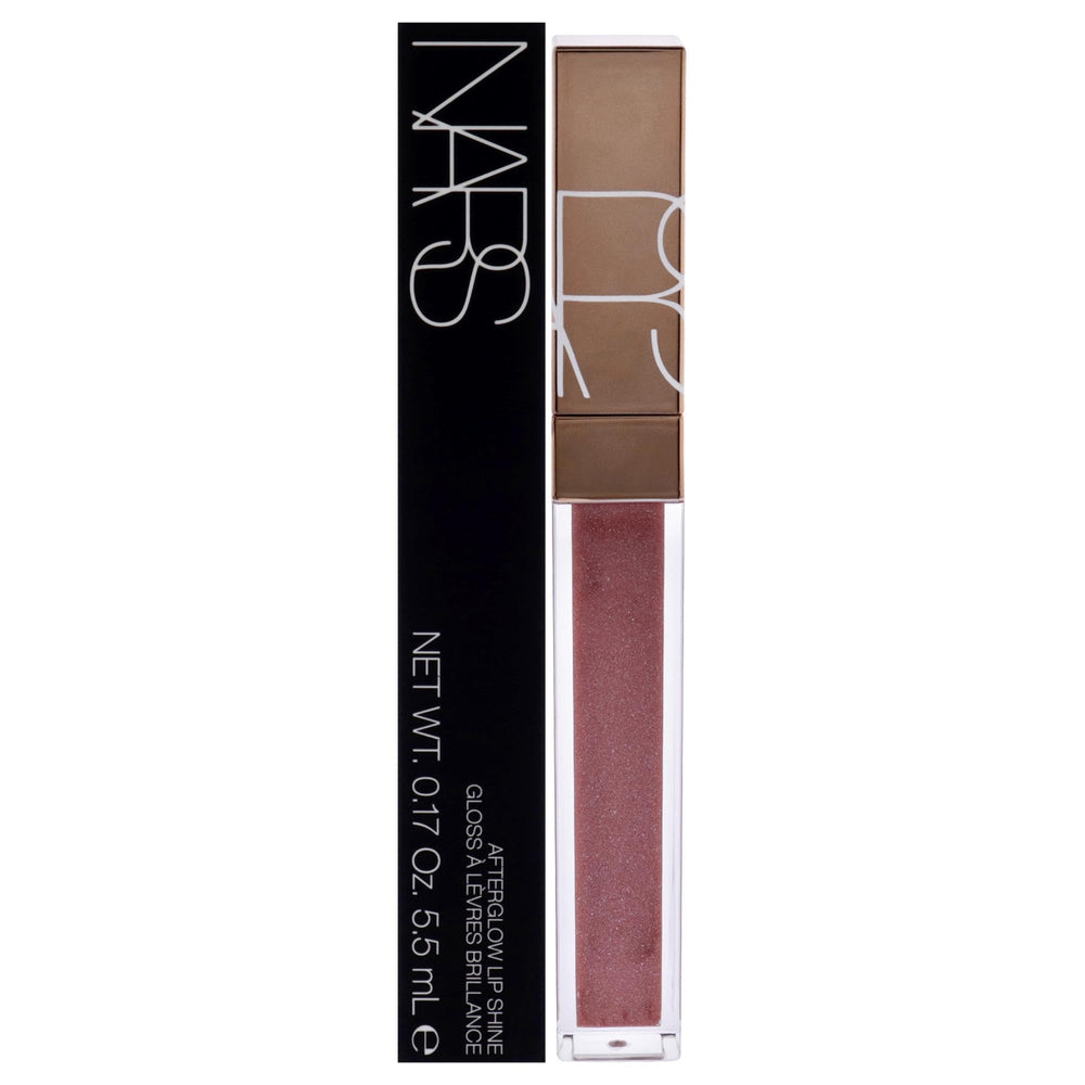 NARS Afterglow Lip Shine Supervixen mirror-finish gloss for a bold, luminous look.