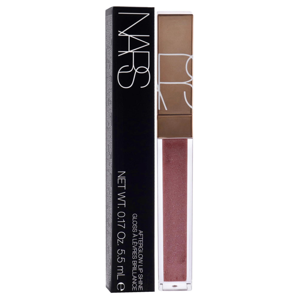 NARS Afterglow Lip Shine Supervixen sheer color swipe delivers subtle shine and versatility.