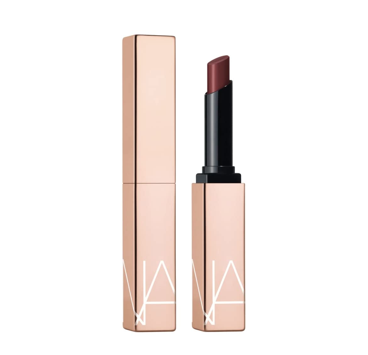 NARS Afterglow Sensual Shine Lipstick Show Off packaging for a luxe, everyday lip routine.