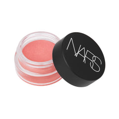 NARS Air Matte Blush Orgasm in peachy-pink with golden shimmer for radiant, buildable color.