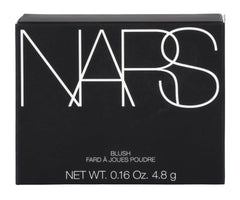 NARS Dolce Vita blush on cheek for a natural-looking, buildable flush.