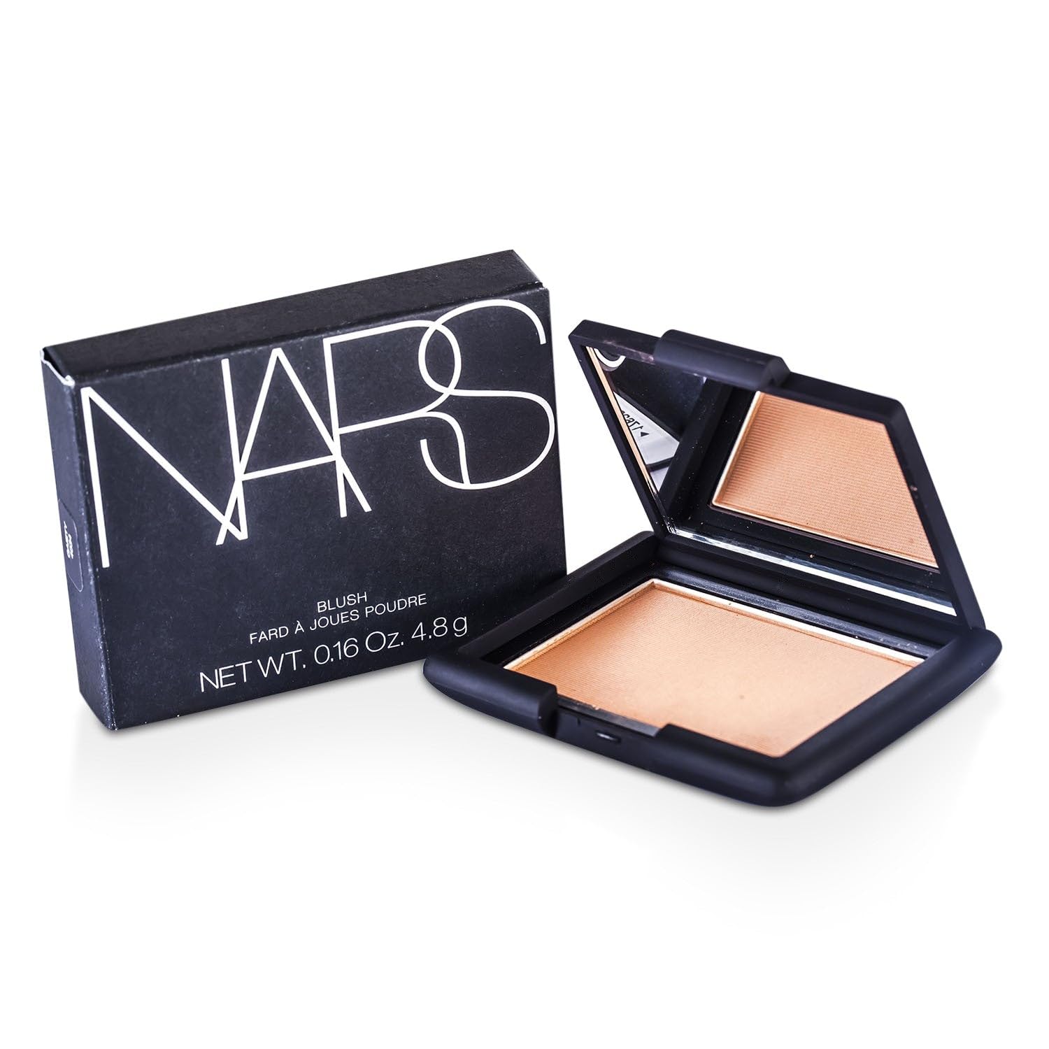 NARS Exhibit A 16-hour wear swatch suggests long-lasting color.