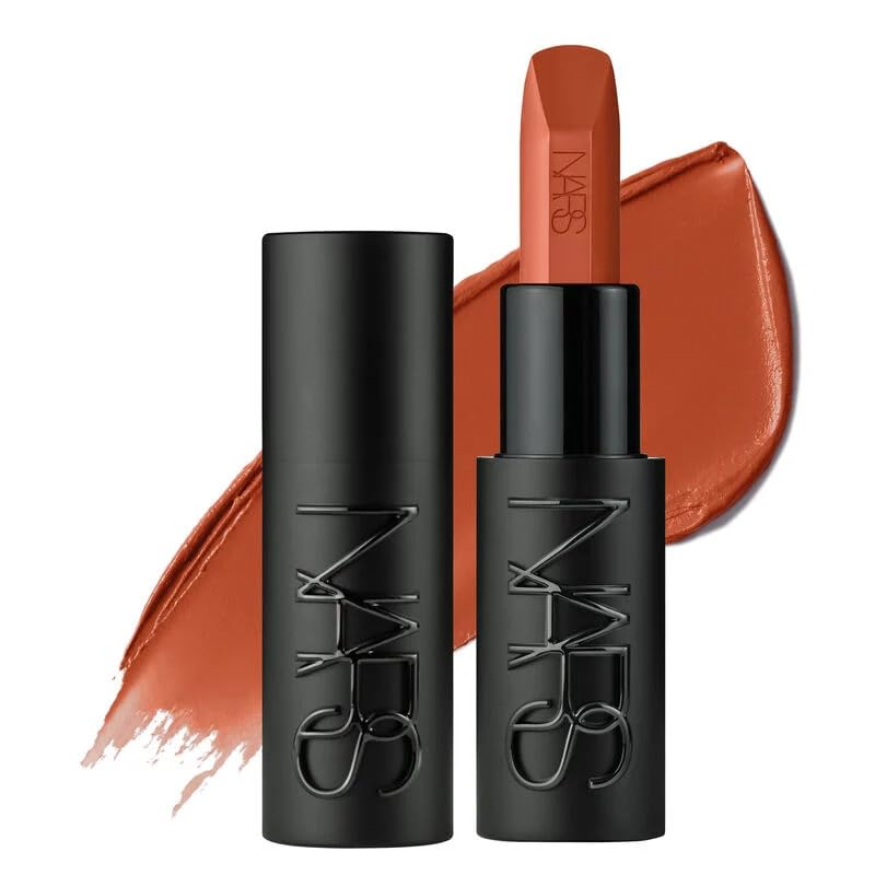NARS Explicit No Shame 802 close-up shows rich satin color and creamy glide.