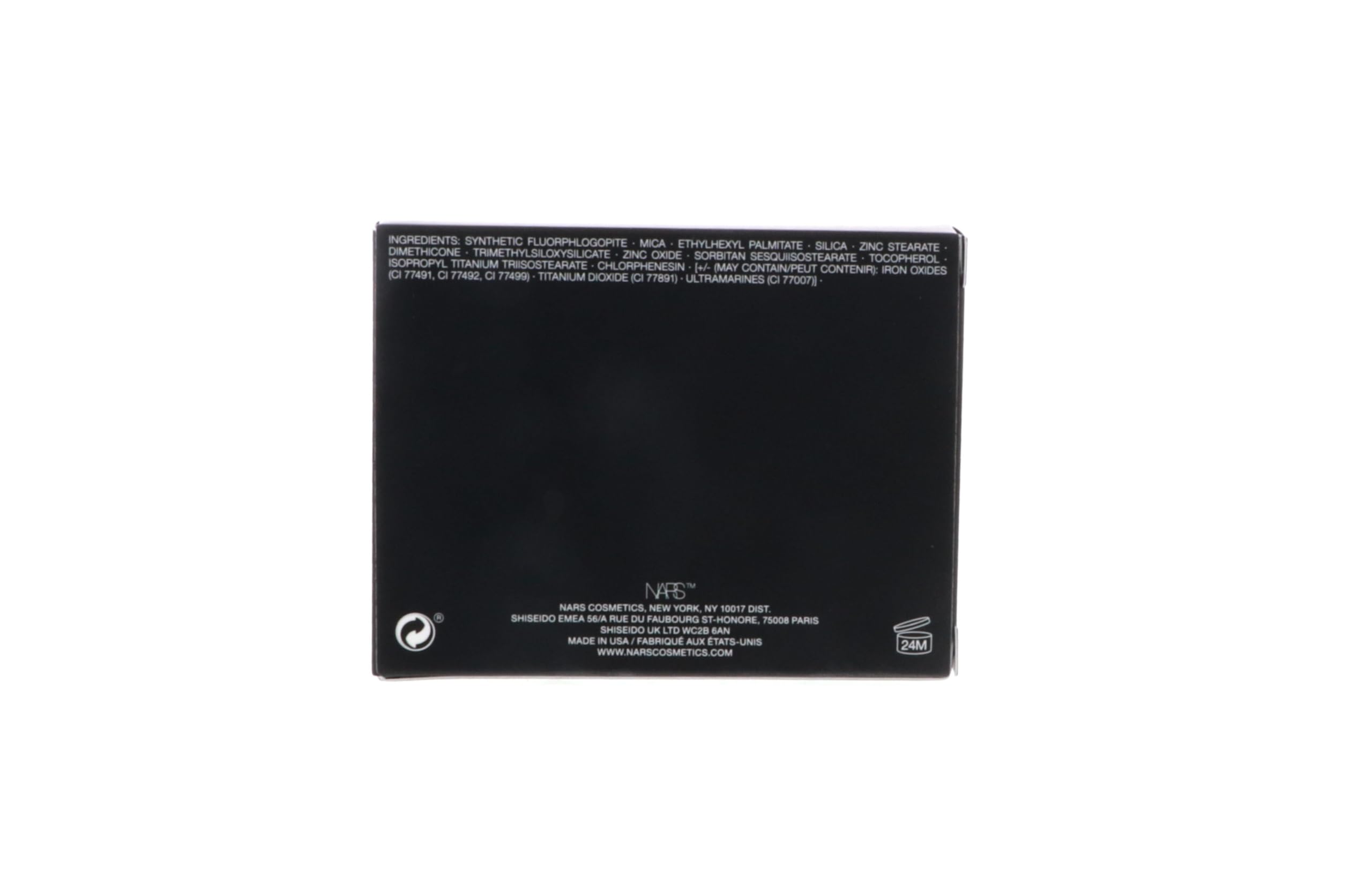 NARS Laguna Bronzing Powder Laguna 03 compact open shows sleek packaging