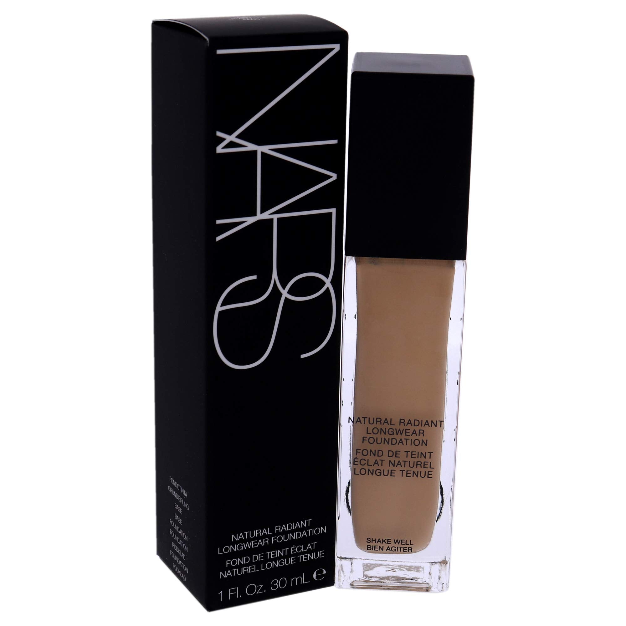 NARS Natural Radiant Longwear Foundation Deauville application tools enable buildable coverage