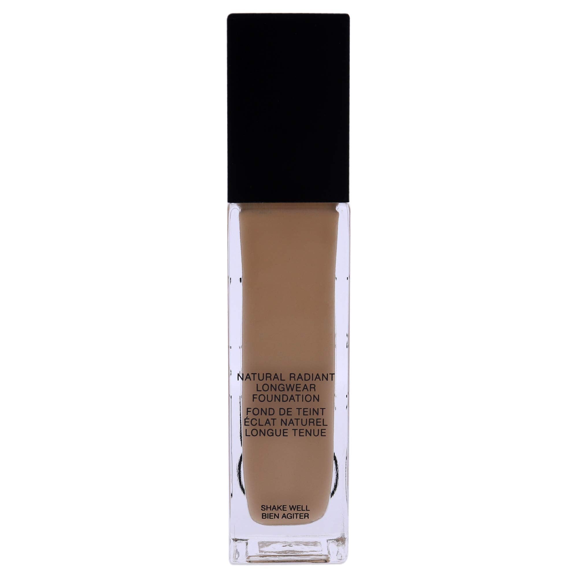 NARS Natural Radiant Longwear Foundation Deauville swatch shows seamless blend and coverage
