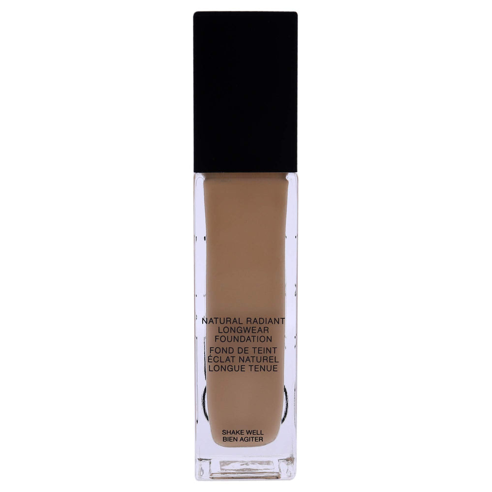 NARS Natural Radiant Longwear Foundation Deauville swatch shows seamless blend and coverage