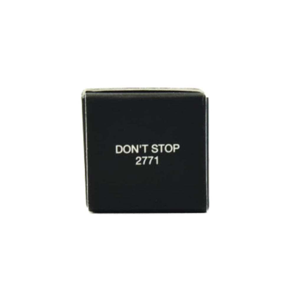 NARS Don't Stop Geranium matte finish closeup emphasizing full coverage