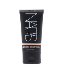 Close-up of NARS tinted moisturizer nozzle dispensing evenly