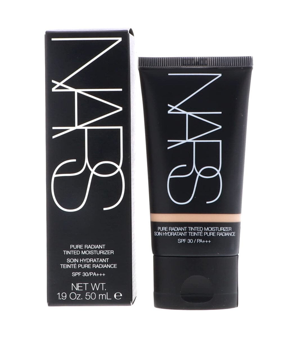 NARS No.01 St. Moritz shade label close-up on bottle