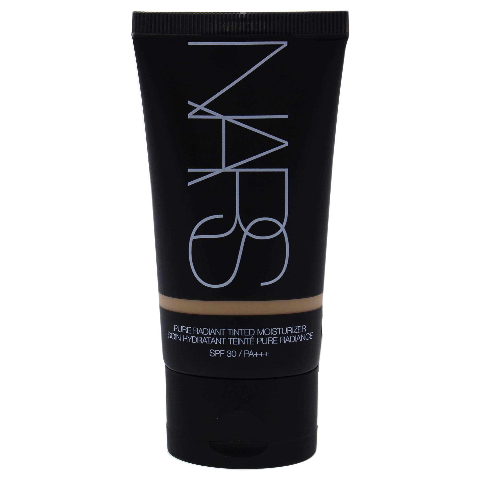 NARS Alaska swatch demonstrates light coverage and a natural glow finish.
